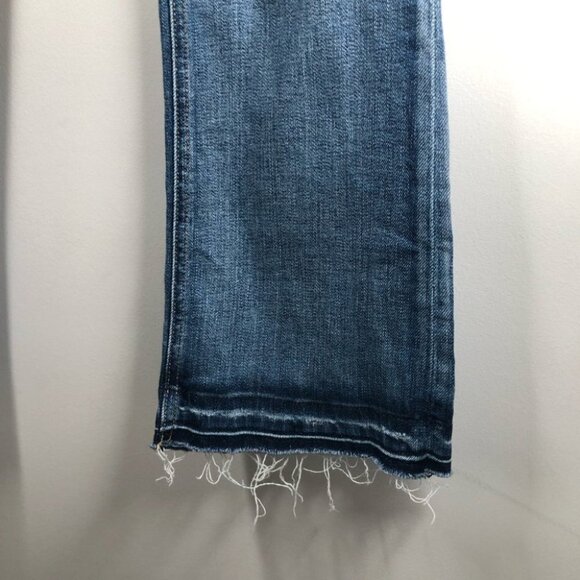 RAG‎ and Bone Cropped Raw Hem  Jeans Size 25 - Picture 3 of 9